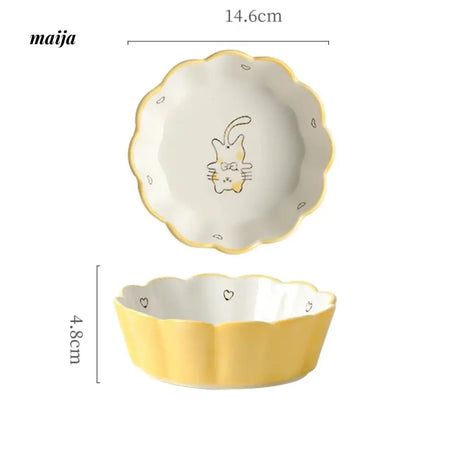 MOSE Orange Meow Bowl from MOSE