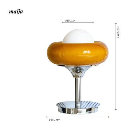 LYNN Space Age Retro Bedside Lamp from Lynn's Lamp