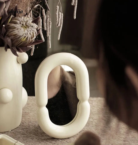 Eggshell Dressing Table Mirror from maija