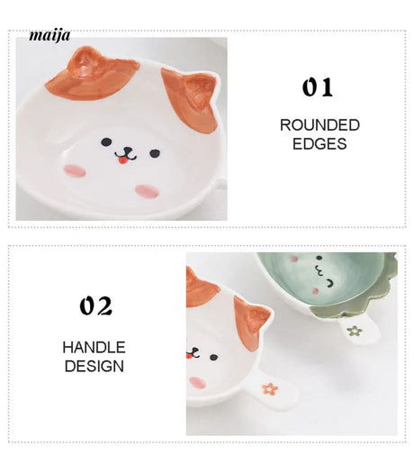 Cute Animal Small Sauce Plate from Kumagai Group