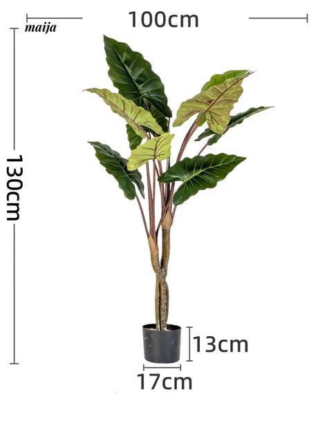 Artificial Rainbow Taro Plant from maija