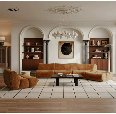 SMALL HIBISCUS Bamboo Modular Sofa from SMALL HIBISCUS