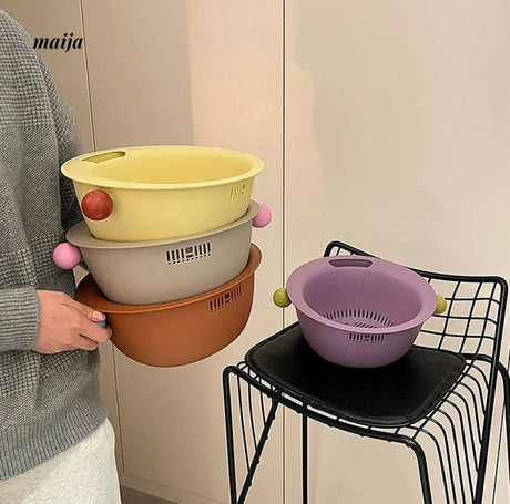 Dopamine Kitchen Drain Basket and Bowl from maija