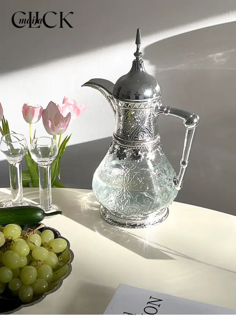 CLICK Retro Glossy Teapot Light Luxury Style Decor from CLICK