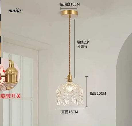 GVG Crystal Corridor Ceiling Light from GVG