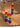 CLICK Gradient Rainbow Candle Holiday Decor from CLICK