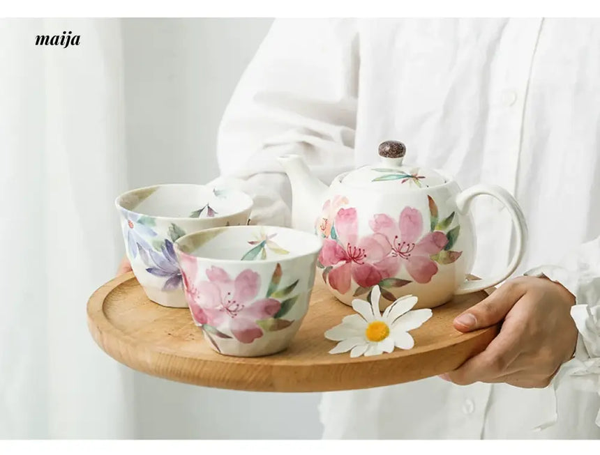 OKADA YAKI Japanese Teapot & Cup Gift Box from OKADA YAKI