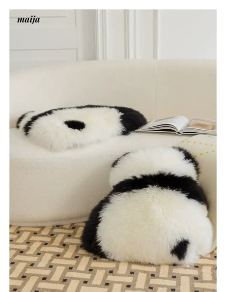 MISTYWOOD Cute Woolen Pillow Panda Design from MISTYWOOD