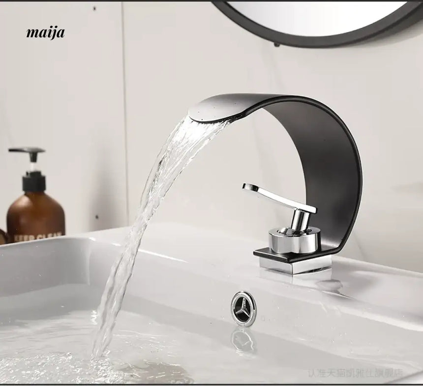 C Shaped Waterfall Faucet from Kaiyashi