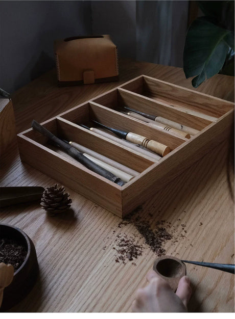 MUMO Leo Natural Wood Kitchen Tool Set from MUMO