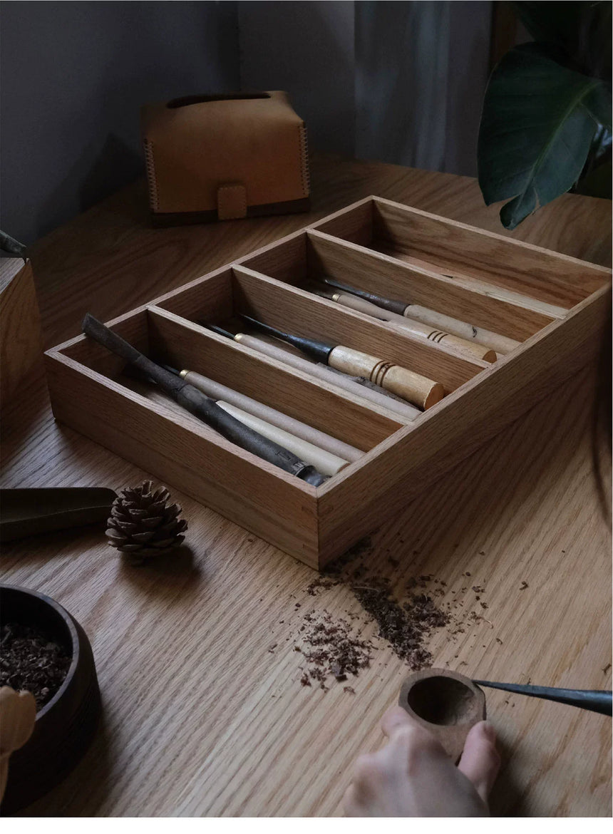 MUMO Leo Natural Wood Kitchen Tool Set from MUMO