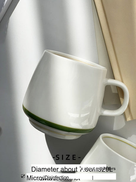 YASUKI Minja Retro Striped Ceramic Soup Bowl from YASUKI