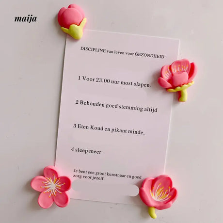 Cherry Blossom Fridge Magnet from maija