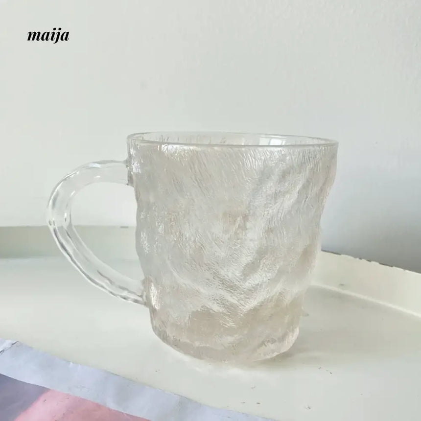 BANKE Glacier Tattoo Glass Water Drink Cup from BANKE