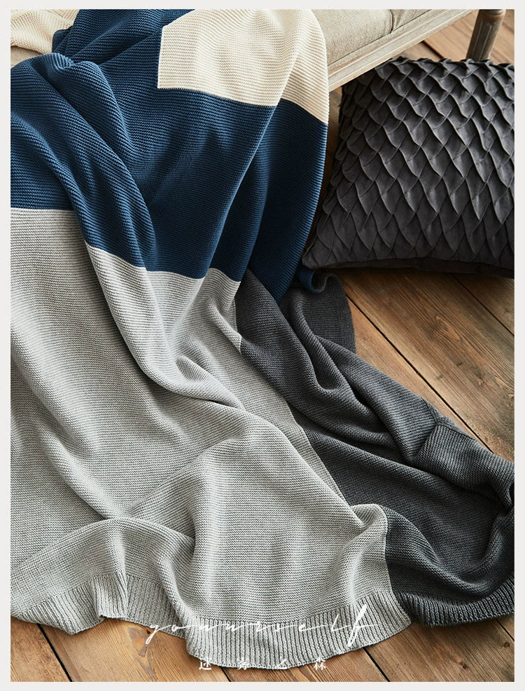MISTYWOOD Knitted Cotton Duvet for Bed from MISTYWOOD