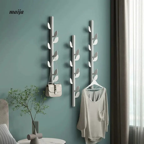 JINRAN Creative Iron Leaf Wall-Mounted Hanger from JINRAN