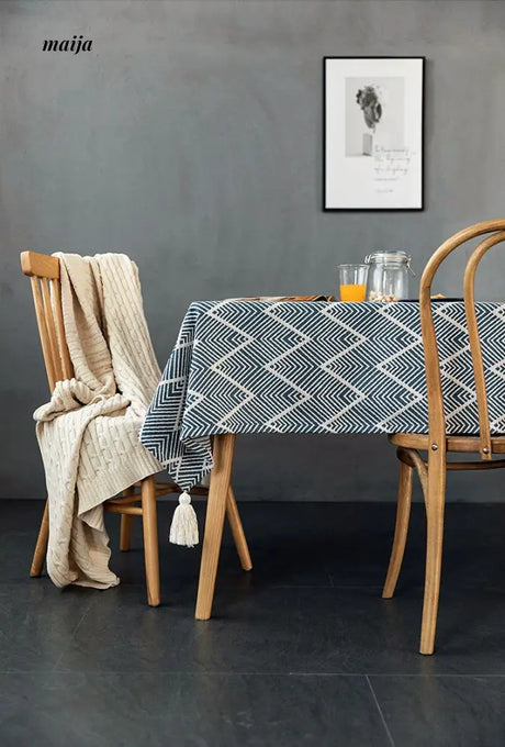 Chevron Vintage Tablecloth from maija