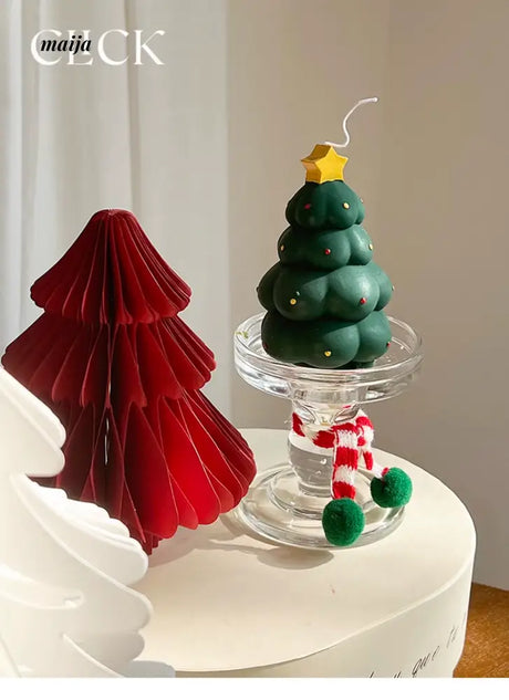 CLICK 3D Snowman Candle for Festive Decor from CLICK