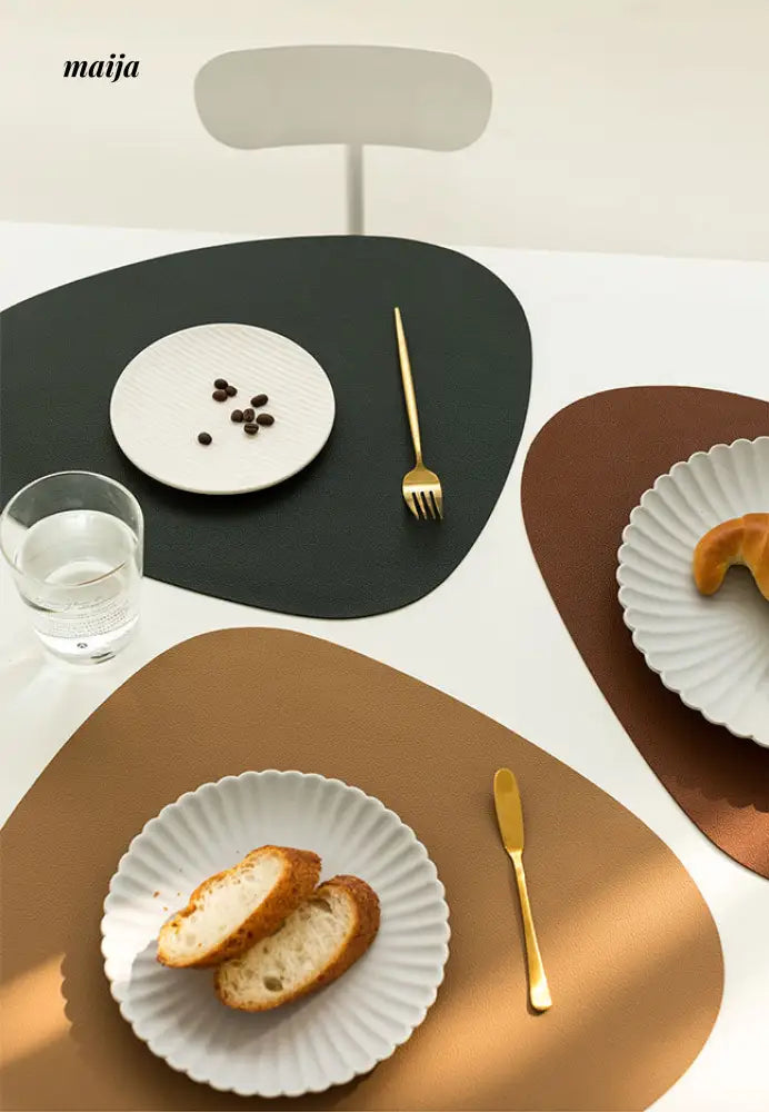 Leather Table Placemat from maija