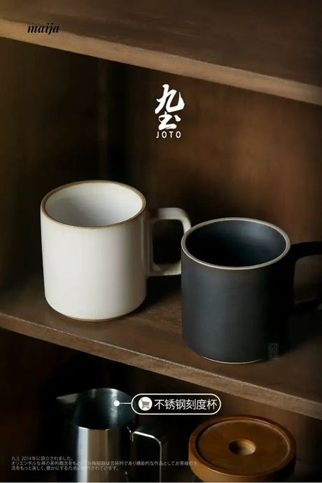 JOTO Japanese Retro Coffee Ceramics Set from JOTO