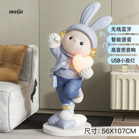 YUNCAN Leo Rabbit Floor Light Ornament from YUNCAN