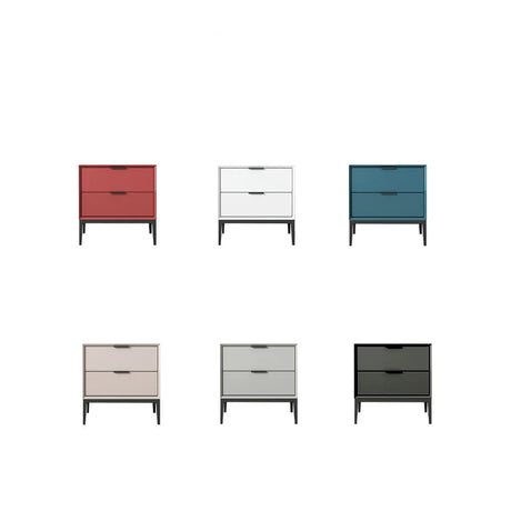 LINYUE Astrid Nordic Solid Wood Four-Drawer Retro Cabinet from LINYUE