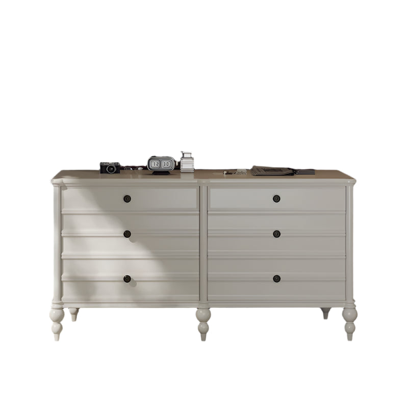 LINYUE Noelle French Solid Wood Eight-Drawer Sideboard from LINYUE