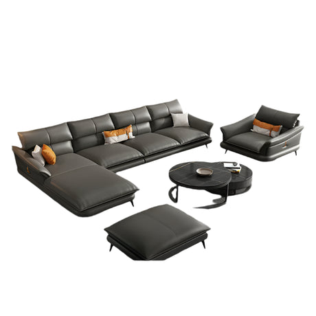 DIPU Karla Modern Cowhide Sofa from DIPU