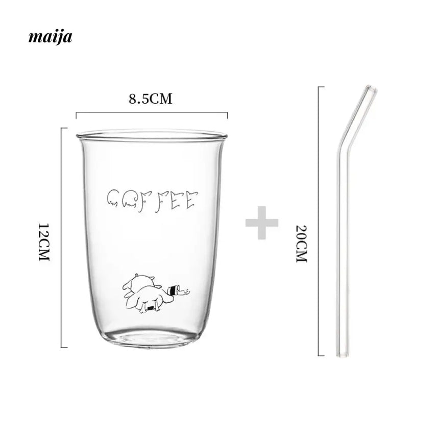 BANKE High-Temperature Resistant Glass Beverage Cup from BANKE