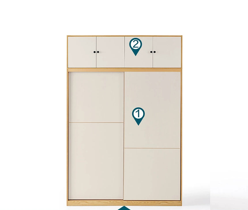 LINSYKIDS Japanese Style Sliding Door Wardrobe from RZONE