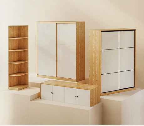 LINSYKIDS Japanese Style Sliding Door Wardrobe from LINSY KIDS