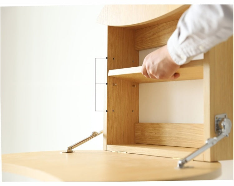 OGI NO RYOHIN Folding Wall Desk and Makeup Table from OGI NO RYOHIN