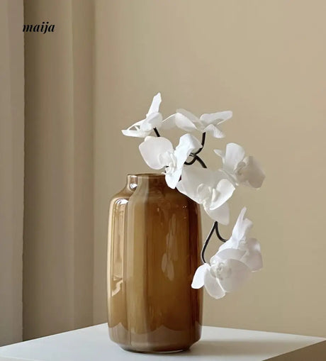 GUIFOU Wabi Sabi Glass Flower Vase from GUIFOU