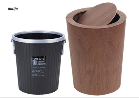 MUSN MUJI Wooden Trash Bin from MUSN