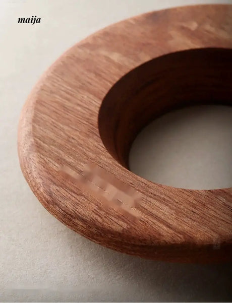 JOTO Handcrafted Coffee Filter Cup Solid Wood V60 Pink from MOSE