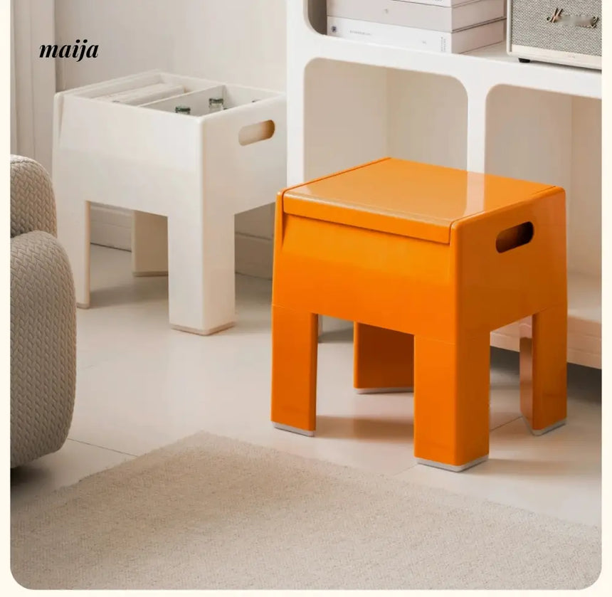 PUMPKIN BOX Creative Low Shoe Stool from PUMPKIN BOX