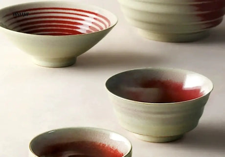 JOTO Thickened Japanese Ceramic Soup Bowl from JOTO