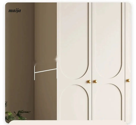 MEIHOUSE French Pine Board Wardrobe Bedroom Finished Large Cabinet from MEIHOUSE