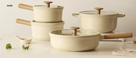 CAROTE Non-Stick Ceramic Frying Pot Set from CAROTE
