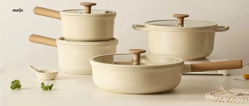 CAROTE Non-Stick Ceramic Frying Pot Set from CAROTE