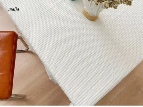 MAN YUE HOME Japanese Rectangular Cotton Coffee Tablecloth from MAN YUE HOME