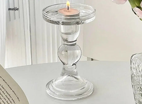BANKE Retro Black Glossy Candle Decorations from BANKE