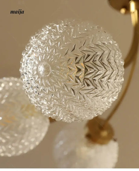 NANCY French Minimalist Chandelier with Glass from NANCY