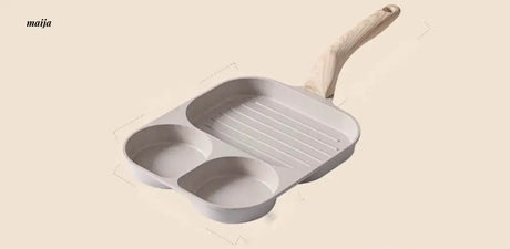 CAROTE Multi-Purpose Breakfast Pan for Eggs and Steak from CAROTE