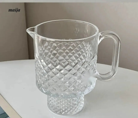 BANKE Large Capacity Fruit Tea Transparent Glass Cup from BANKE