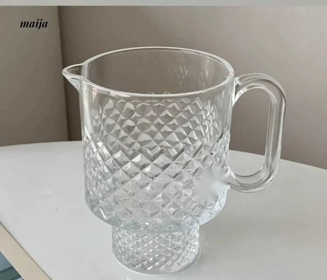 BANKE Large Capacity Fruit Tea Transparent Glass Cup from BANKE