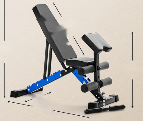 KANGSITE Folding Dumbbell Bench Multifunctional Fitness Chair for Home Gym from KANGSITE