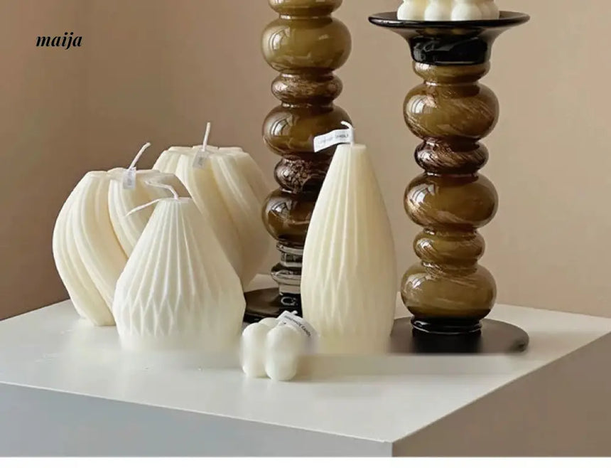 GUIFOU Gold Handmade Candle Holder from GUIFOU