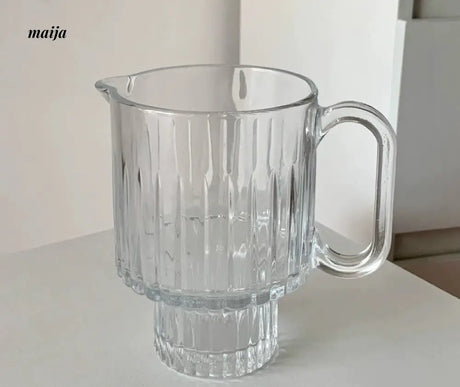 BANKE Large Capacity Fruit Tea Transparent Glass Cup from BANKE