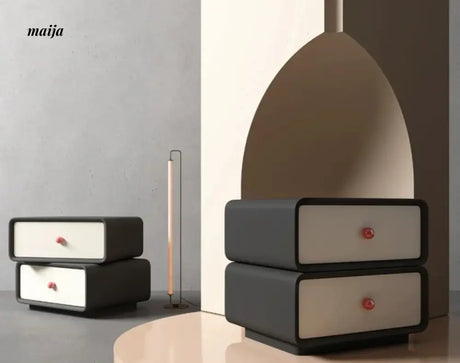 Andres Rotating Bedside Table from Mufanli